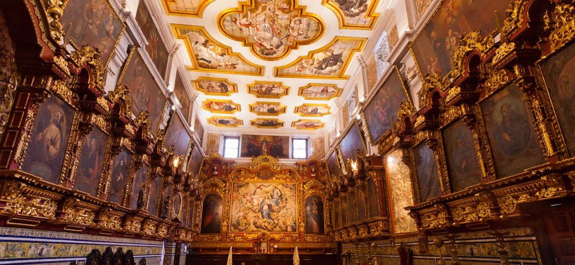 Interior de la iglesia de San Pedro
